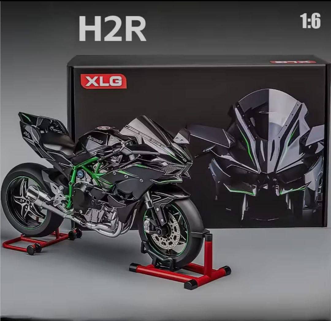 ماکت موتور کاوازاکی نینجا مقیاس ۱:۶ kawazaki ninja h2r