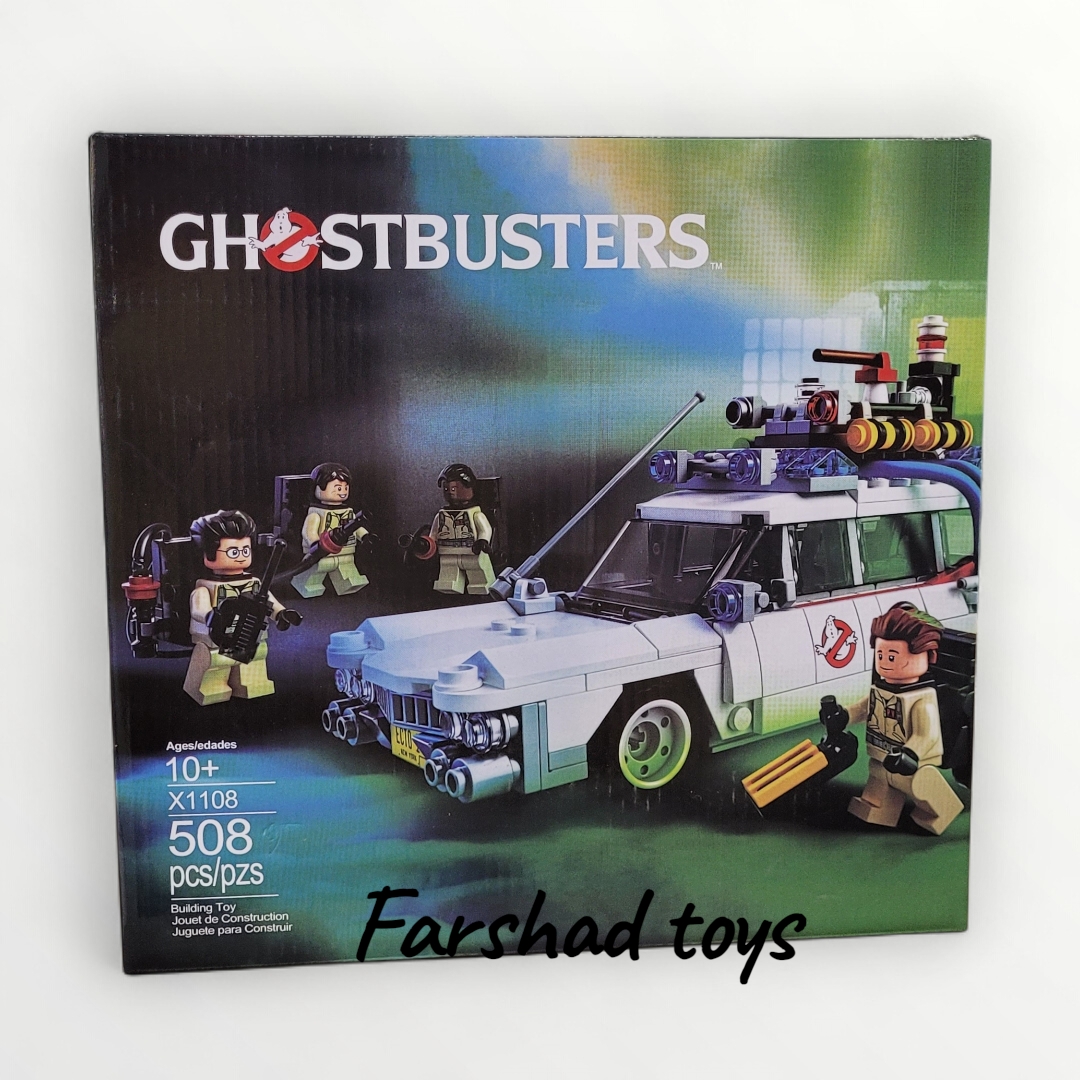 مجموعه لگو گوست باسترز Ghostbusters Ecto-1 شماره مدل آن 21108 این مجموعه شامل 508 قطعه