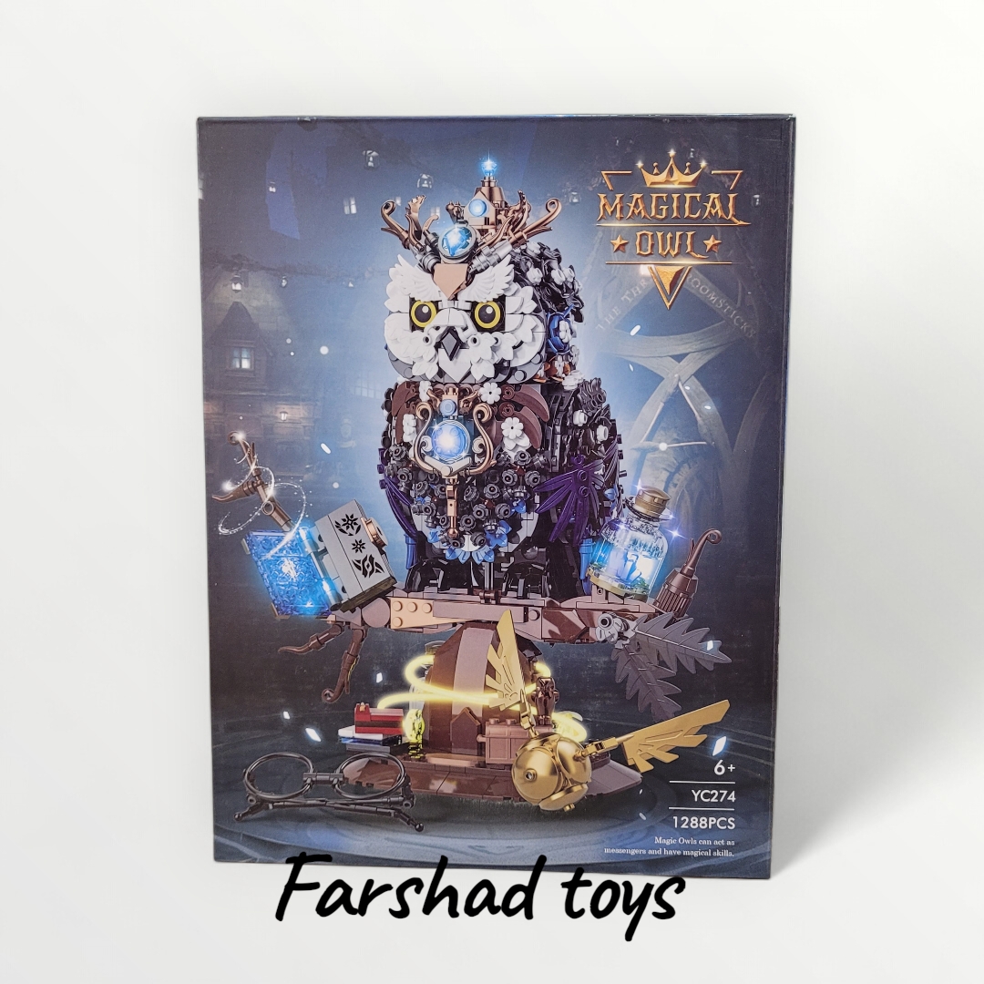 لگو ساختنی جغد جادویی Magical Owl مدل YC274 با 1288 قطعه