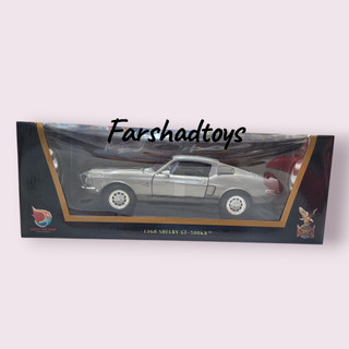 ماکت فلزی شلبی GT500KR مدل 1968 برند Yatming مقیاس 1:18 در جعبه کلکسیونی | فرشاد تویز