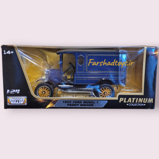 ماکت ماشین فلزی فورد مدل T پدی واگن 1925 برند Motor Max سری Platinum Collection مقیاس 1:24 در فرشاد تویز